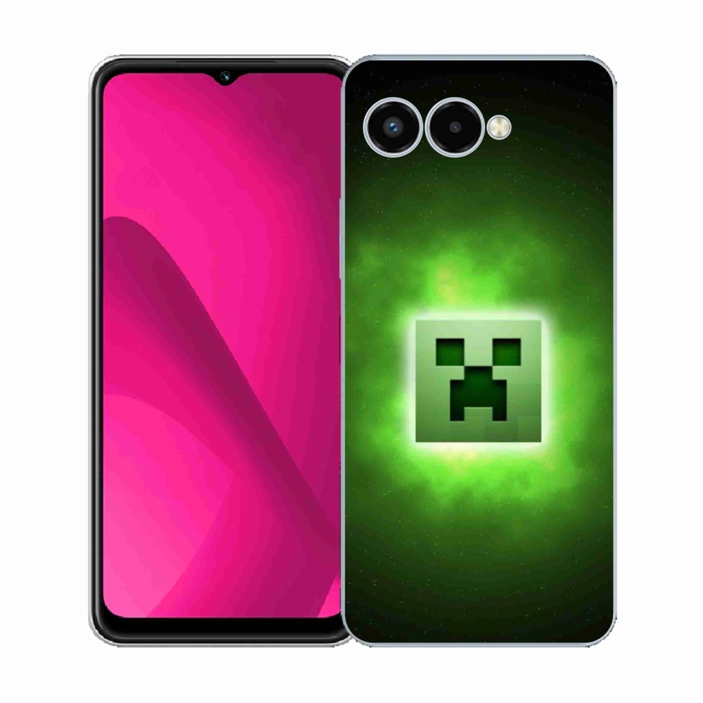Zselés borítás mmCase a T-Mobile T Phone 3 készülékhez - minecraft