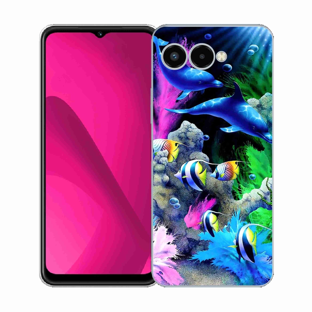 Zselés borítás mmCase a T-Mobile T Phone 3 készülékhez - Sea World