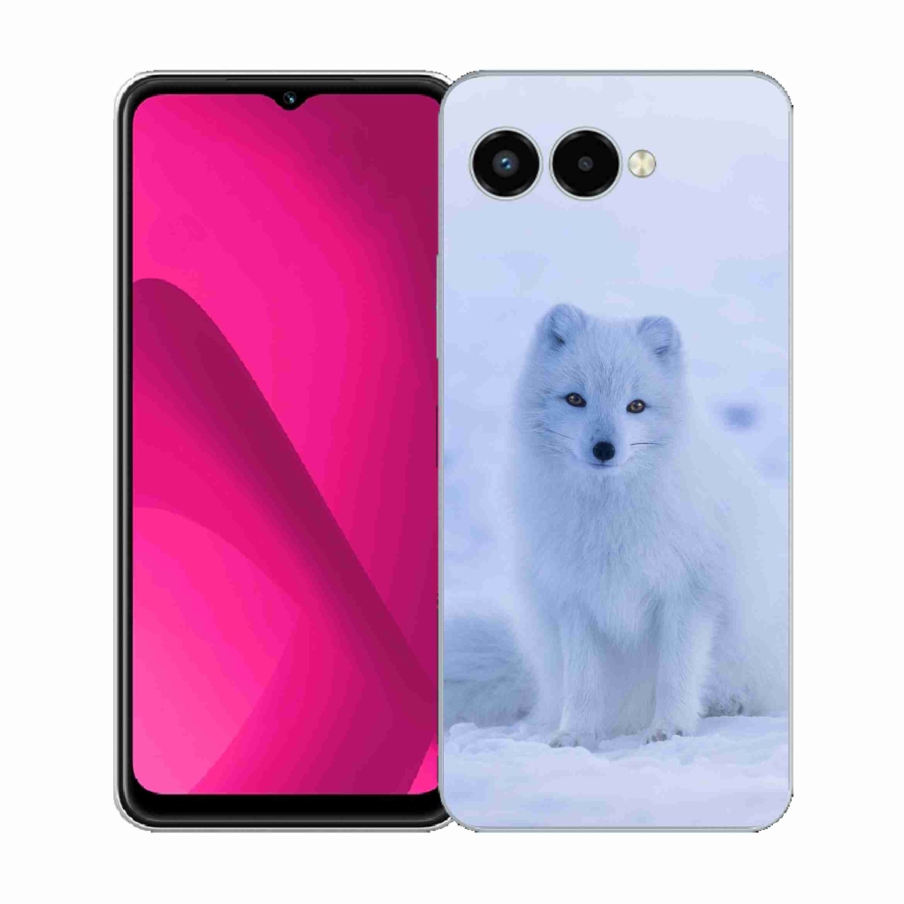 Zselés borítás mmCase a T-Mobile T Phone 3 készülékhez - sarki róka