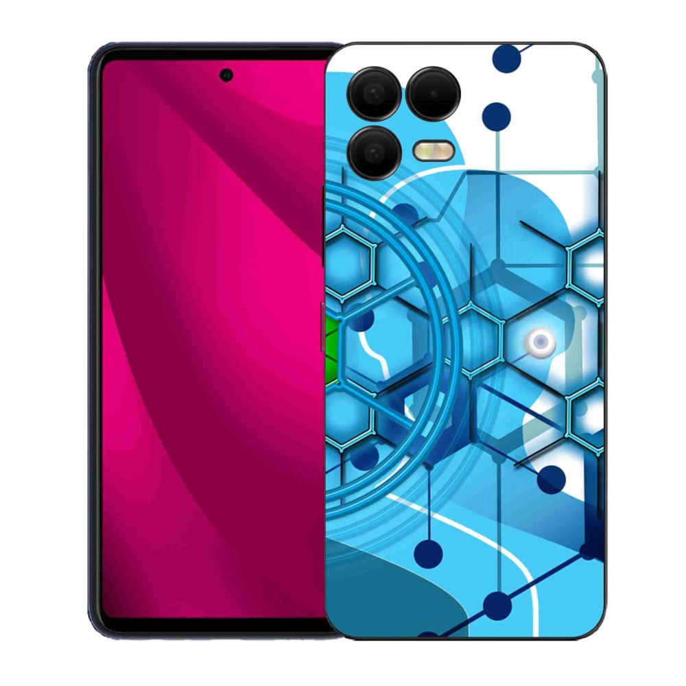 Zselés borítás mmCase a T-Mobile T Phone 3 Pro készülékhez - absztrakt minta 2