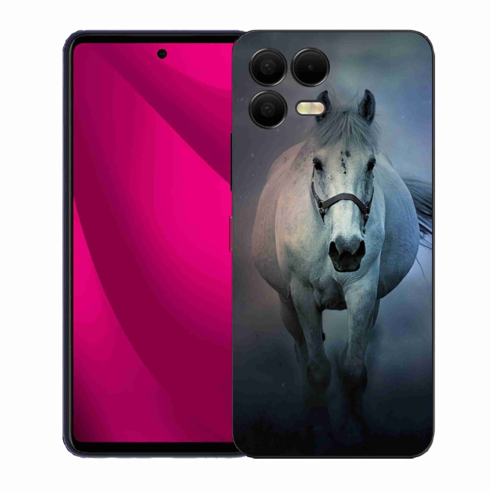 Zselés borítás mmCase a T-Mobile T Phone 3 Pro készülékhez - futó fehér ló