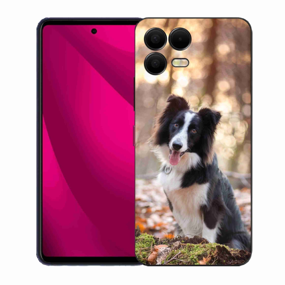Zselés borító mmCase a T-Mobile T Phone 3 Pro készülékhez - border colie 1