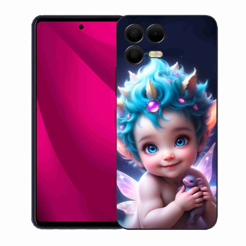 Zselés borítás mmCase a T-Mobile T Phone 3 Pro készülékhez - baba pillangószárnyakkal