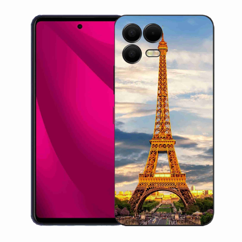 Zselés borítás mmCase a T-Mobile T Phone 3 Pro készülékhez - eiffel-torony 3