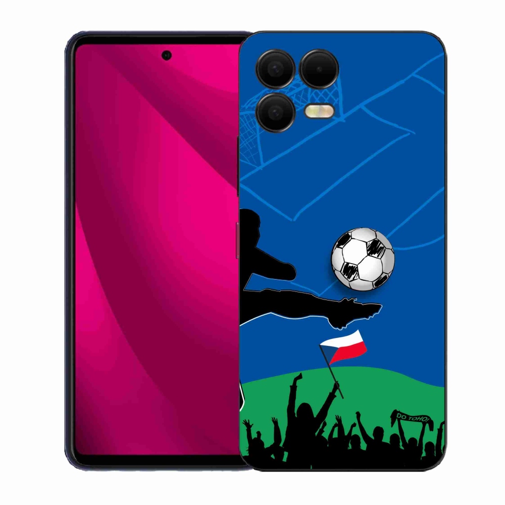 Zselés borítás mmCase a T-Mobile T Phone 3 Pro készülékhez - futballszurkolóknak