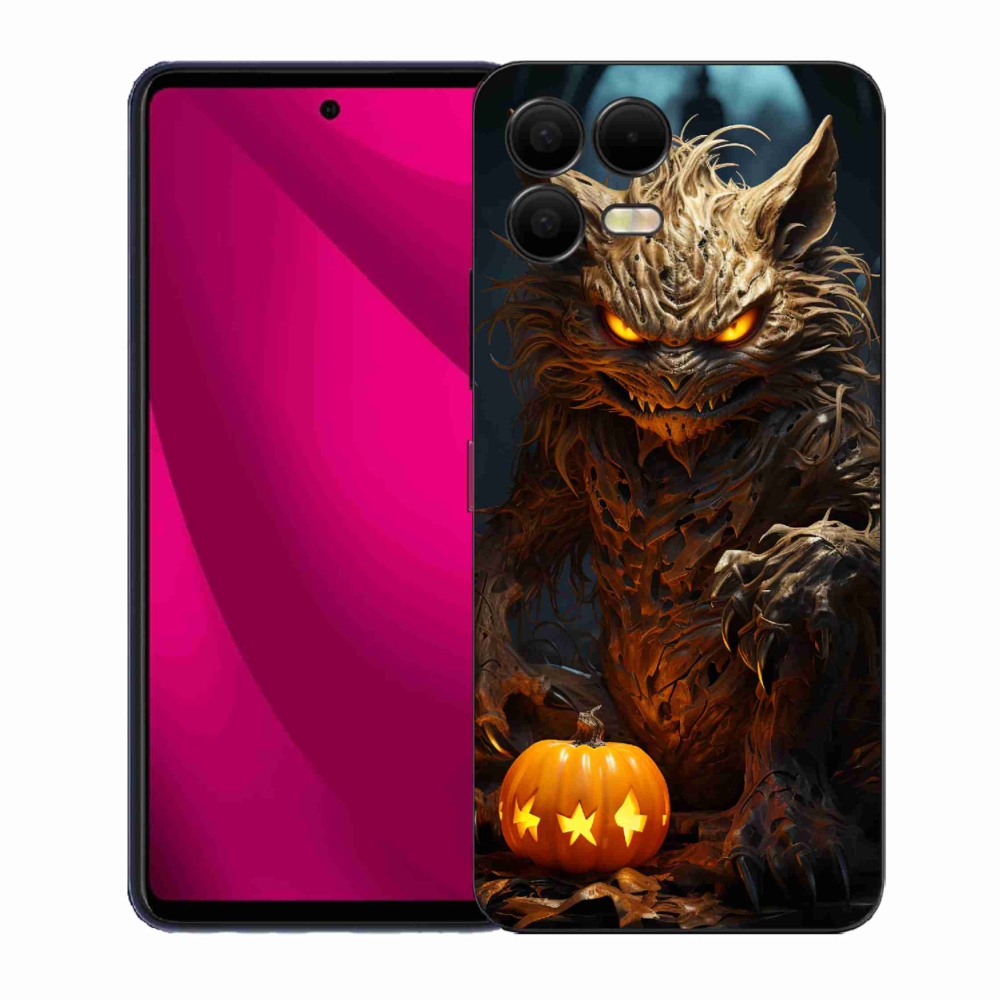 Zselés borítás mmCase a T-Mobile T Phone 3 Pro készülékhez - Halloween-szörnyeteg