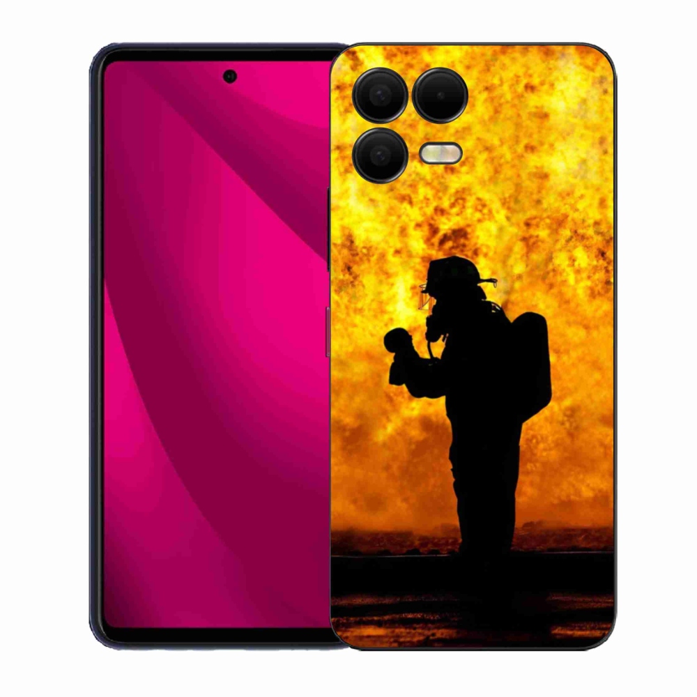 Zselés borítás mmCase a T-Mobile T Phone 3 Pro készülékhez - tűzoltó