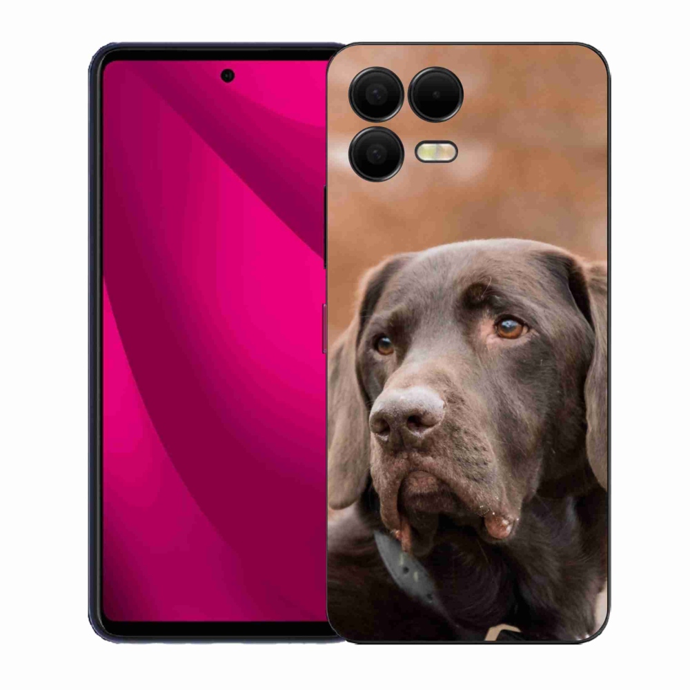 Zselés borítás mmCase a T-Mobile T Phone 3 Pro készülékhez - barna labrador színű