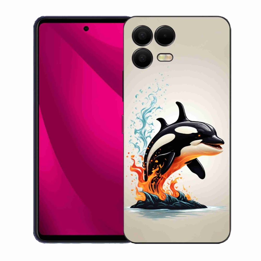 Zselés borítás mmCase a T-Mobile T Phone 3 Pro készülékhez - íriszes színű