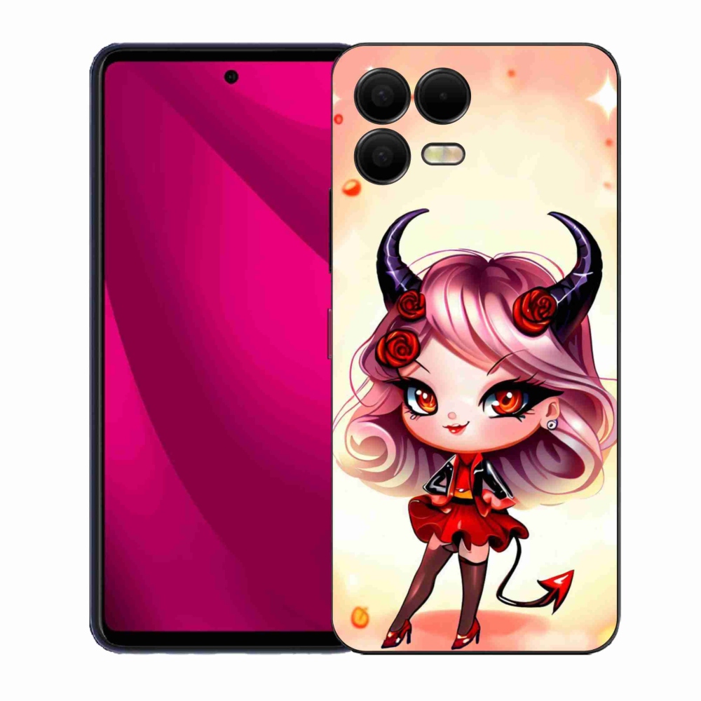 Zselés borítás mmCase a T-Mobile T Phone 3 Pro készülékhez - rajzfilmördög