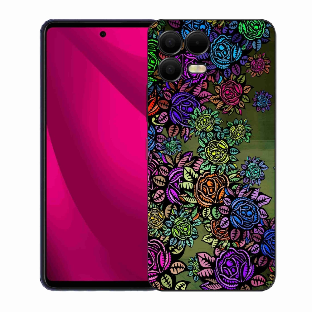 Zselés borítás mmCase a T-Mobile T Phone 3 Pro készülékhez - Virágok 6