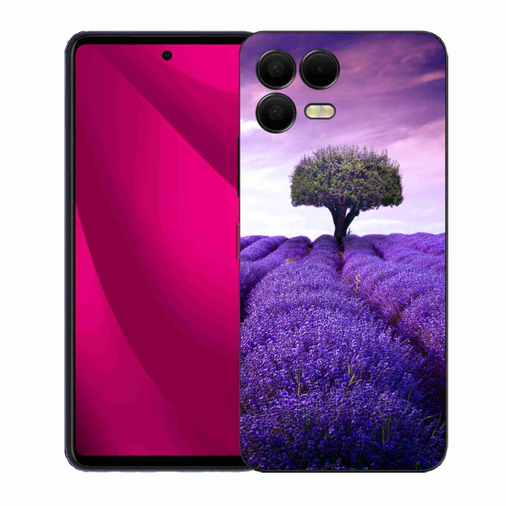 Zselés borítás mmCase a T-Mobile T Phone 3 Pro készülékhez - levendula rét