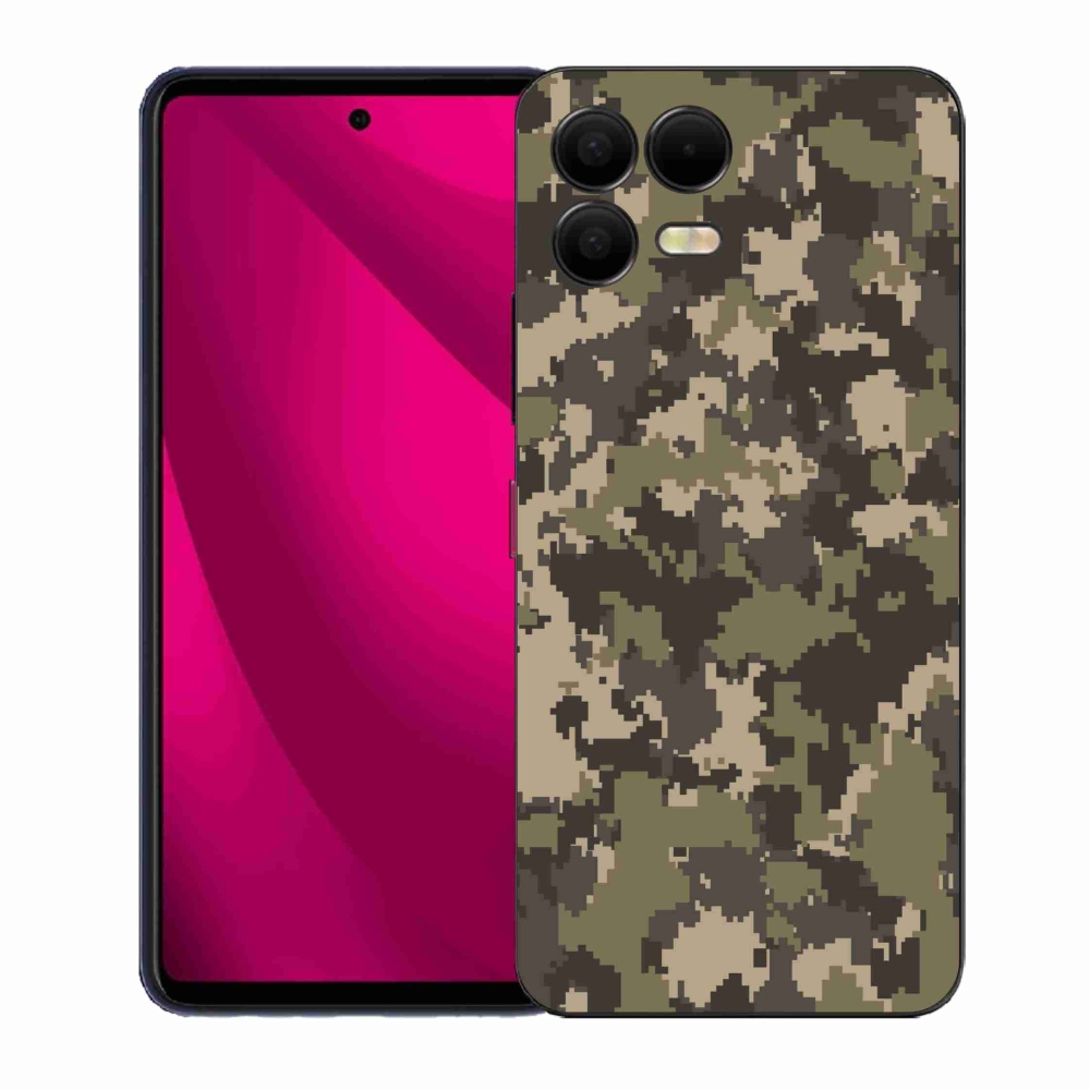 Zselés borítás mmCase a T-Mobile T Phone 3 Pro készülékhez - terepszínű minta 12