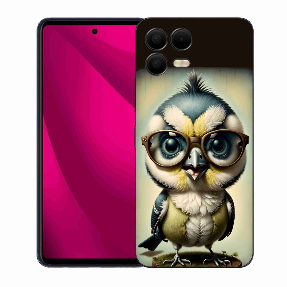 Zselés borítás mmCase a T-Mobile T Phone 3 Pro telefonhoz - cub szemüveggel