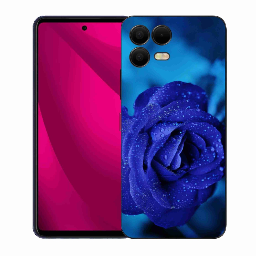 Zselés borítás mmCase a T-Mobile T Phone 3 Pro készülékhez - kék rózsa