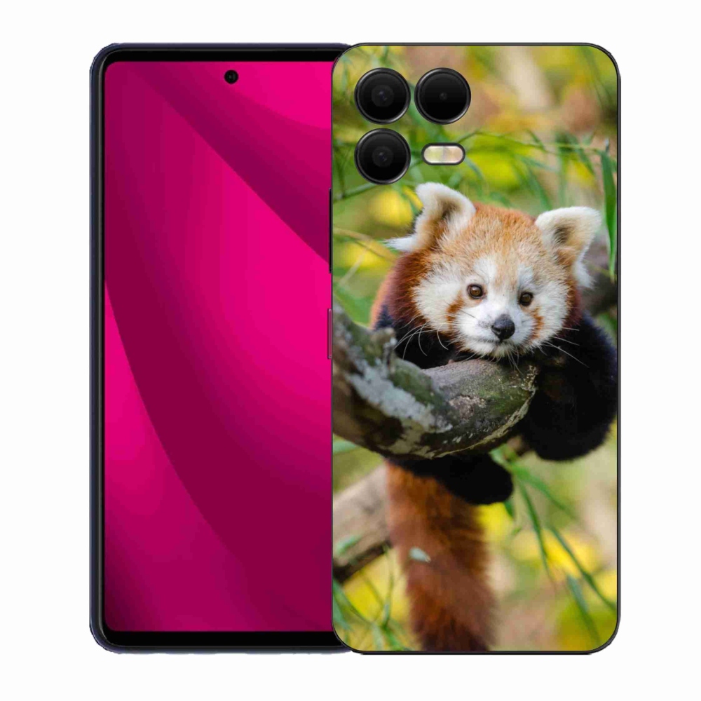 Zselés borítás mmCase a T-Mobile T Phone 3 Pro készülékhez - panda piros