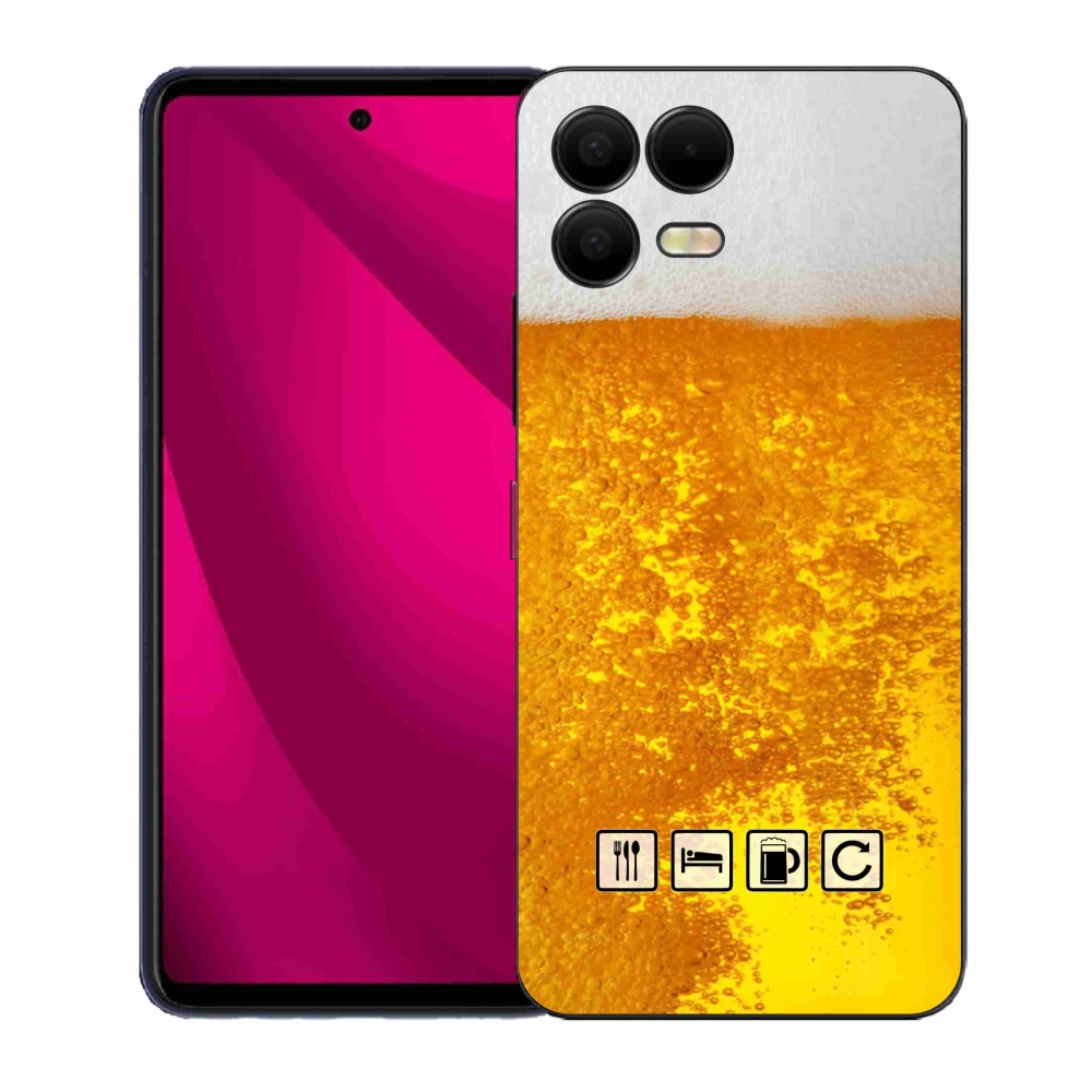 Zselés borítás mmCase a T-Mobile T Phone 3 Pro készülékhez - sör motívum 3