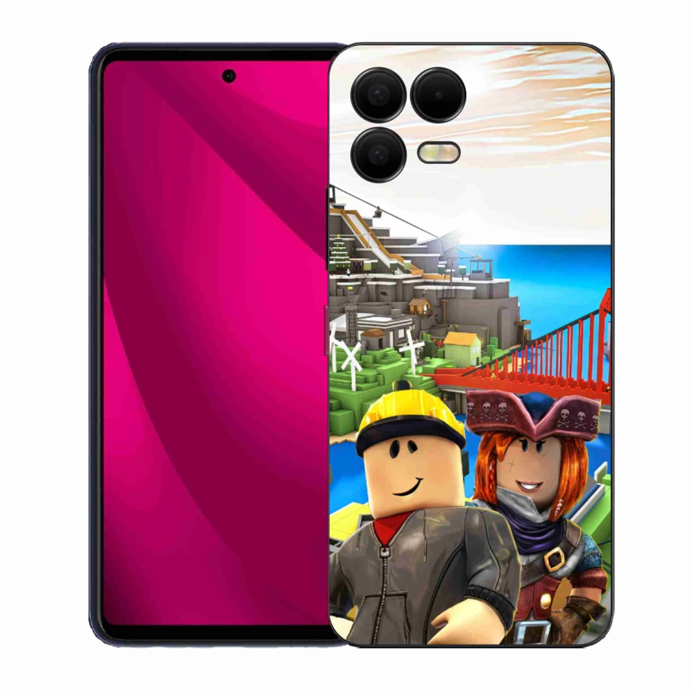Zselés borítás mmCase a T-Mobile T Phone 3 Pro készülékhez - roblox 1