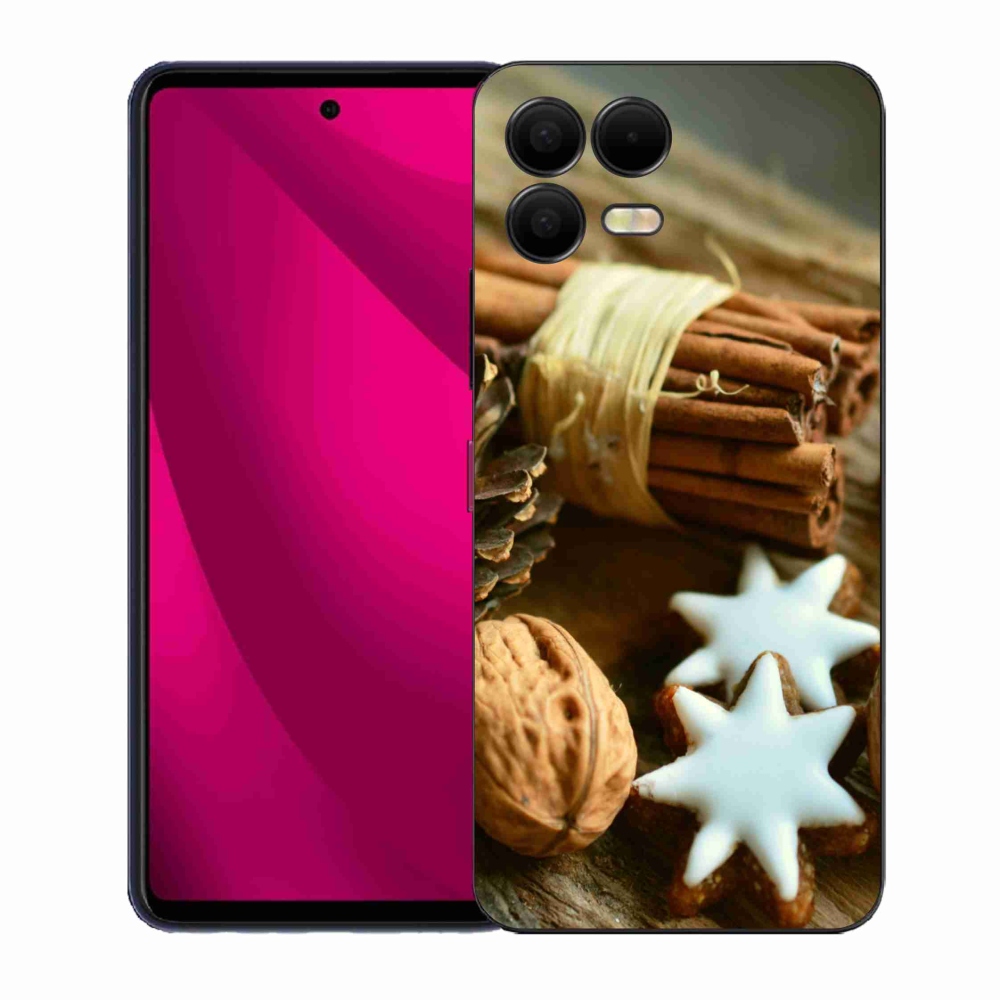 Zselés borítás mmCase a T-Mobile T Phone 3 Pro készülékhez - fahéj és mézeskalács