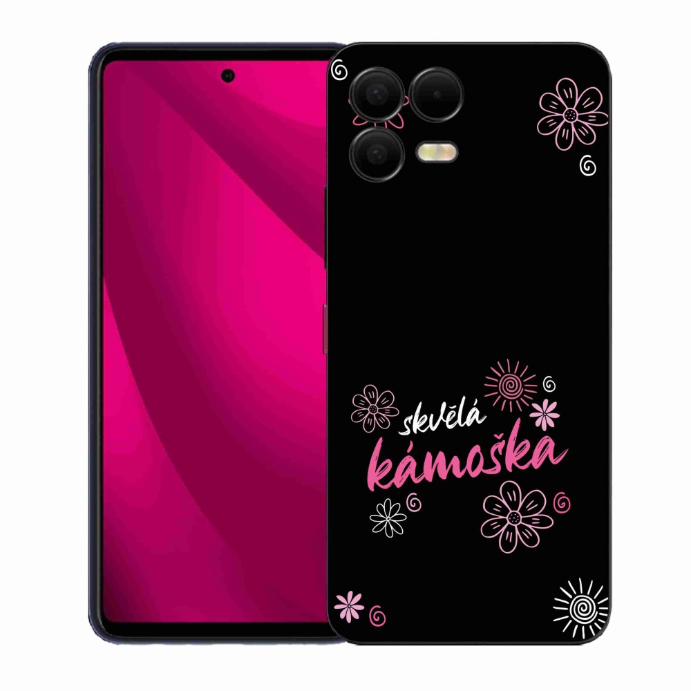 Gél borító mmCase a T-Mobile T Phone 3 Pro készülékre - nagyszerű haver fekete háttérrel