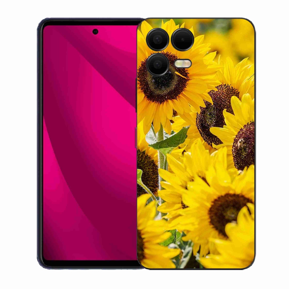 Zselés borítás mmCase a T-Mobile T Phone 3 Pro készülékhez - Napraforgó