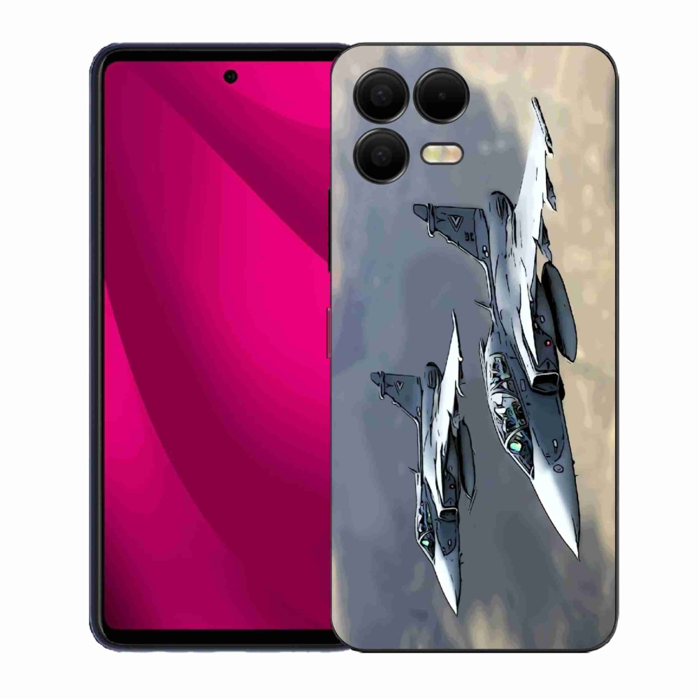 Zselés borítás mmCase a T-Mobile T Phone 3 Pro készülékhez - vadászgépek