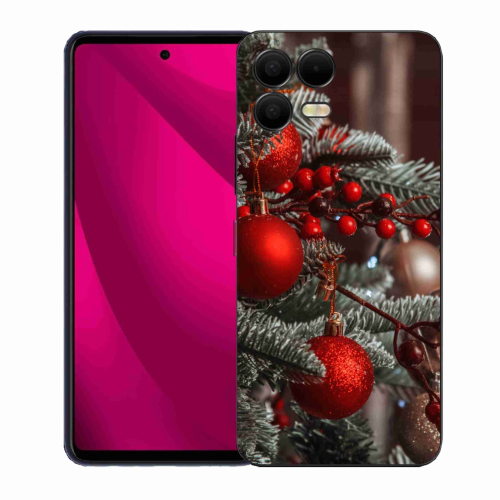 Zselés borítás mmCase a T-Mobile T Phone 3 Pro készülékhez - Karácsonyi dekorációk 2