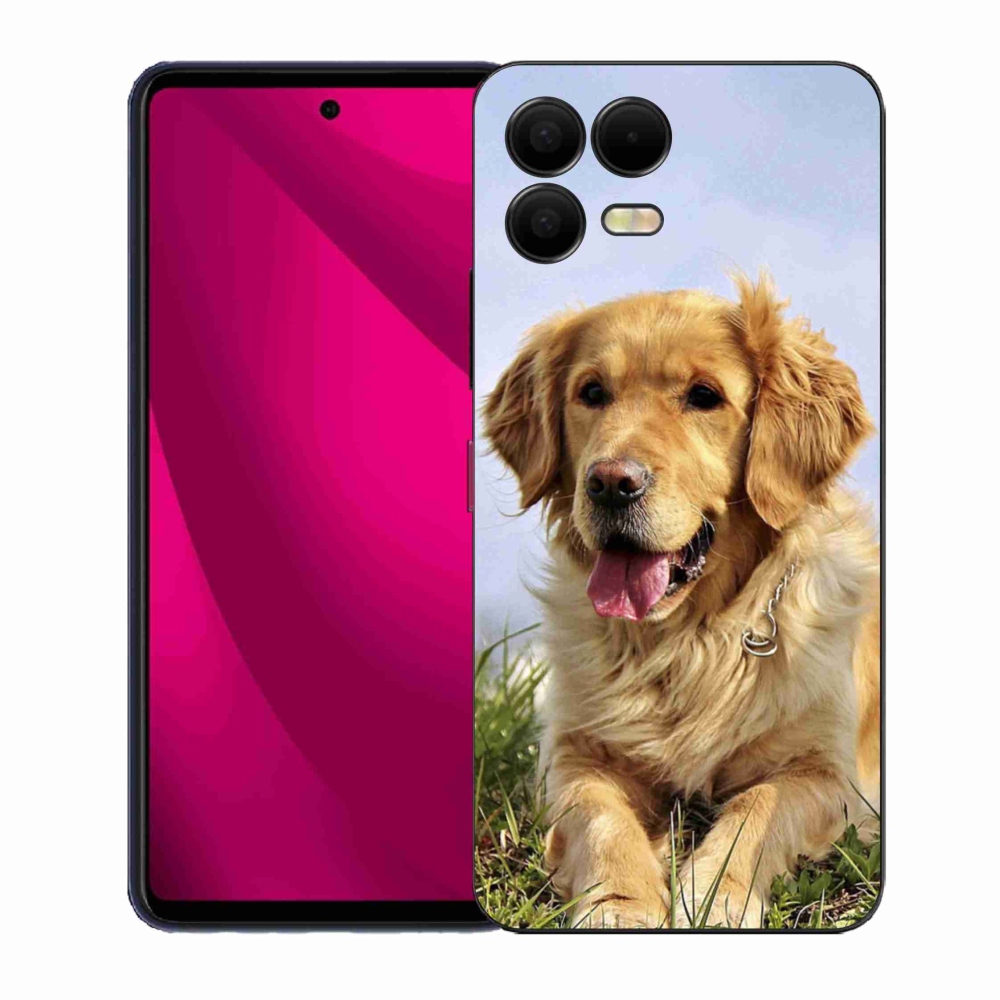 Zselés borítás mmCase a T-Mobile T Phone 3 Pro készülékhez - arany retriever