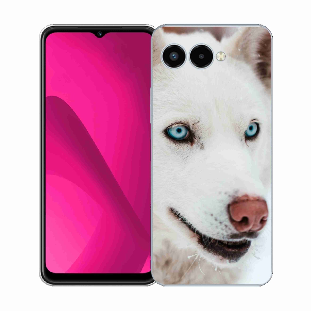 Zselés borítás mmCase a T-Mobile T Phone 3 készülékhez - kutyaszemmel nézve