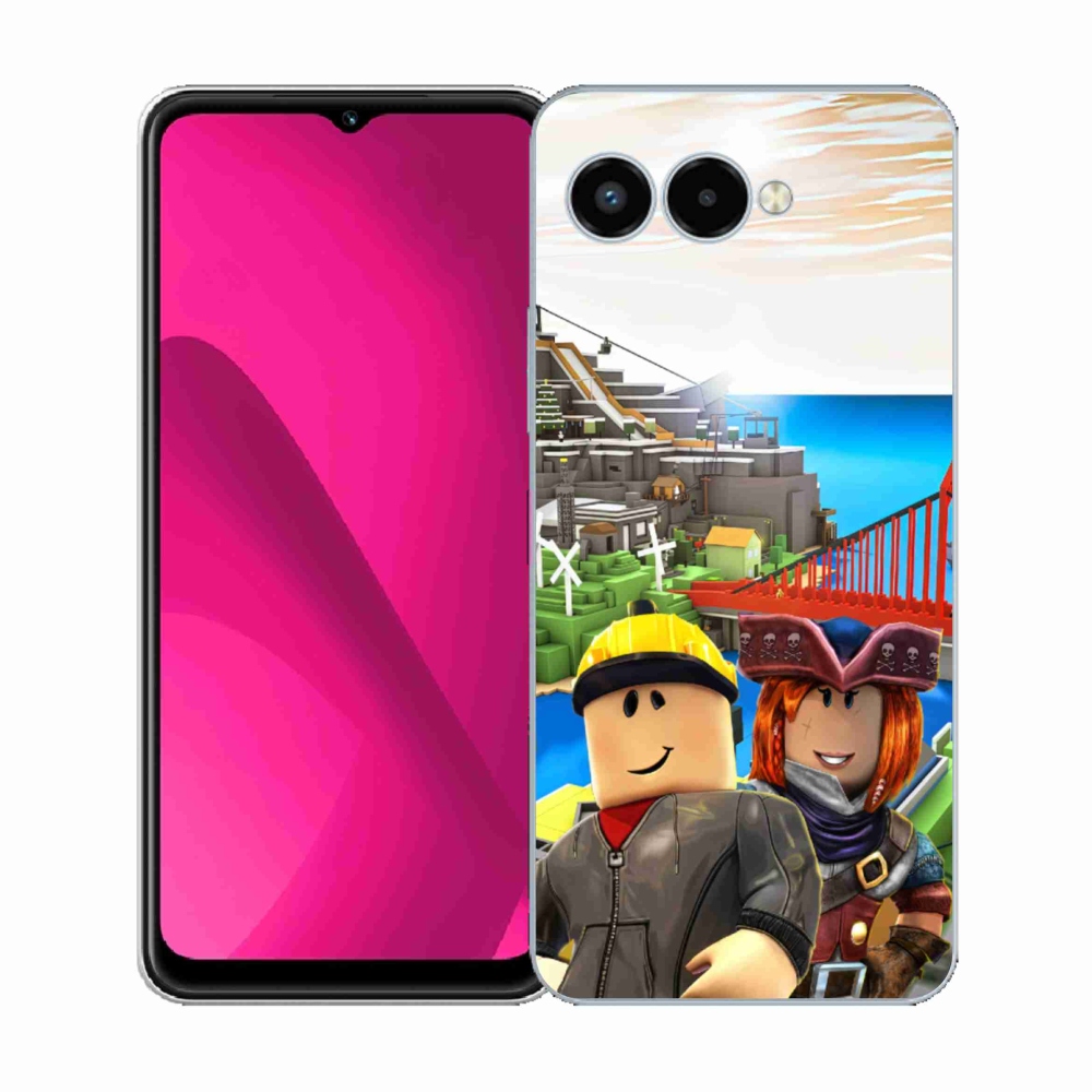 Zselés borítás mmCase a T-Mobile T Phone 3 készülékhez - roblox 1