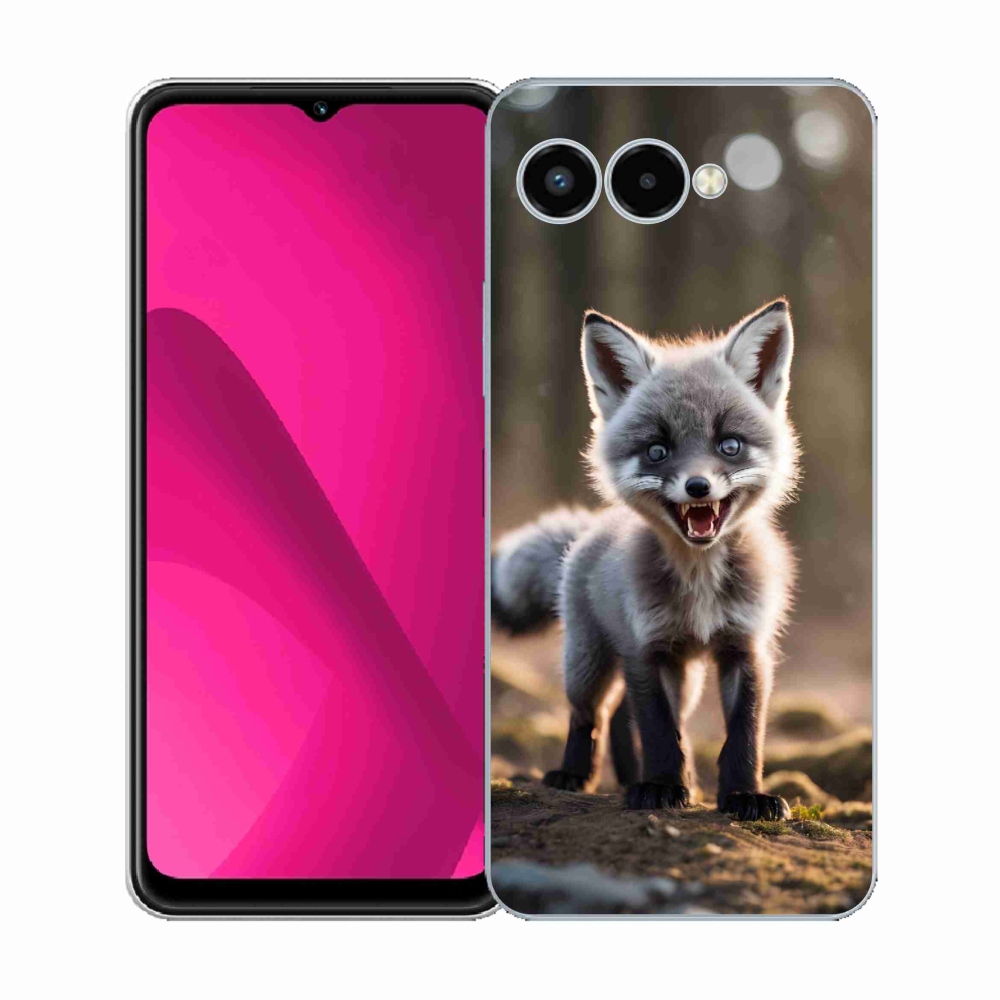 Zselés borítás mmCase a T-Mobile T Phone 3 készülékhez - angry fox
