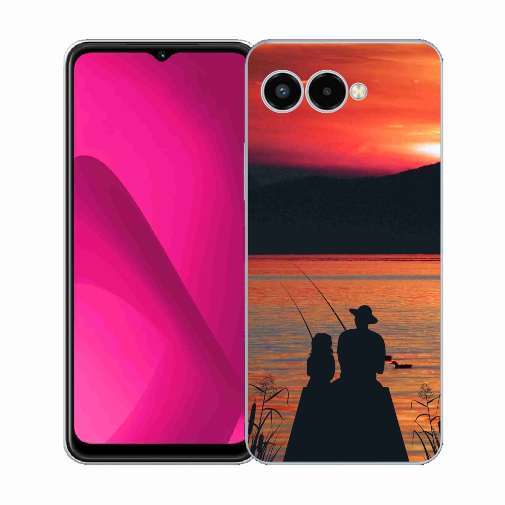 Gélborítás mmCase a T-Mobile T Phone 3 készülékhez - Horgászat 3