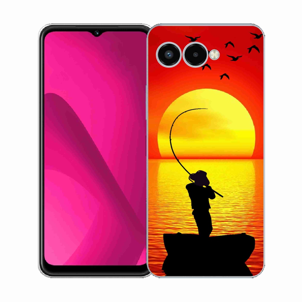 Zselés borítás mmCase a T-Mobile T Phone 3 készülékhez - horgászat