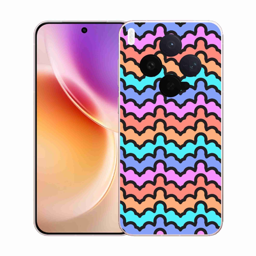 Zselés borítás mmCase a Vivo X300-hoz - absztrakt motívum 30