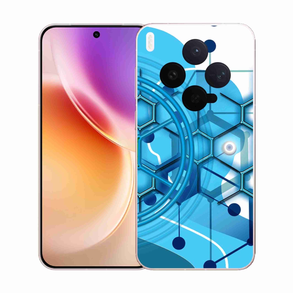 Zselés borítás mmCase a Vivo X300-hoz - absztrakt minta 2