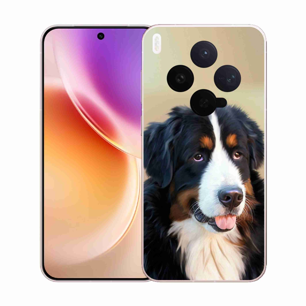 Zselés borítás mmCase a Vivo X300-hoz - Berni hegyi kutya