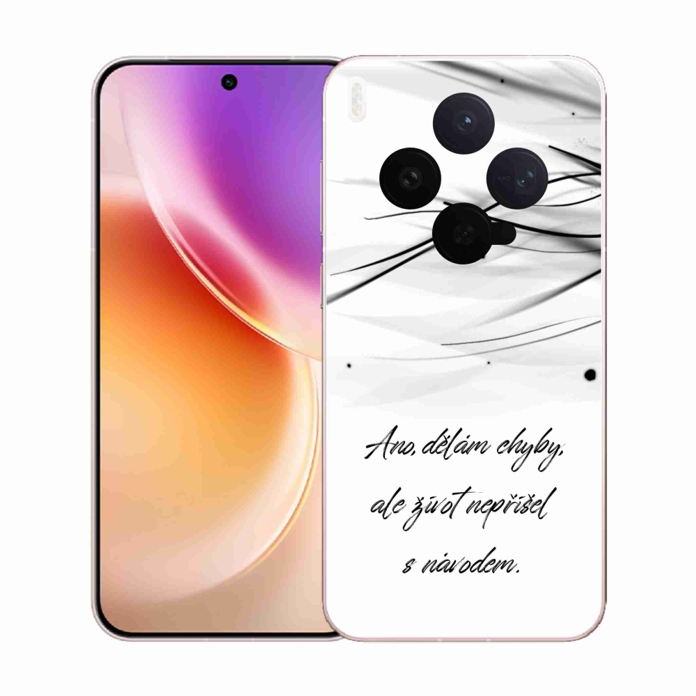 Gélborítás mmCase a Vivo X300-on - idézem a fehér hátteret