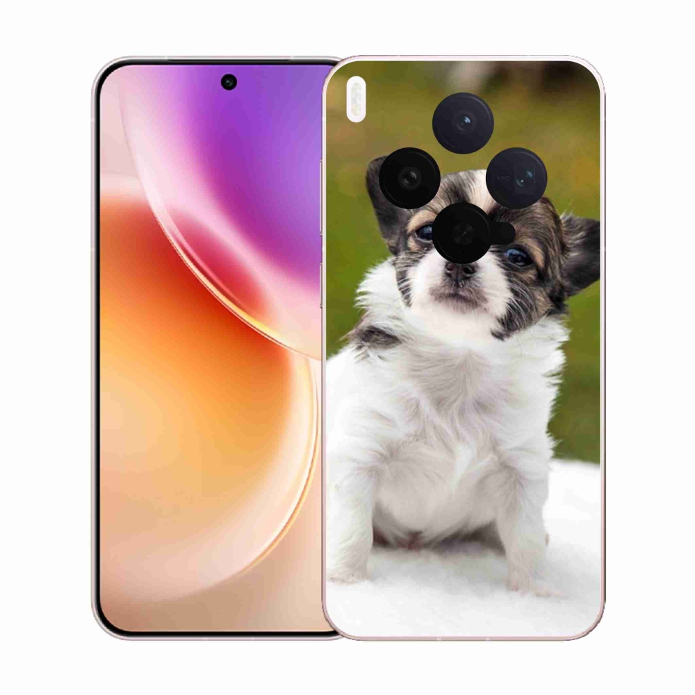 Zselés borítás mmCase a Vivo X300-hoz - chihuahua 4