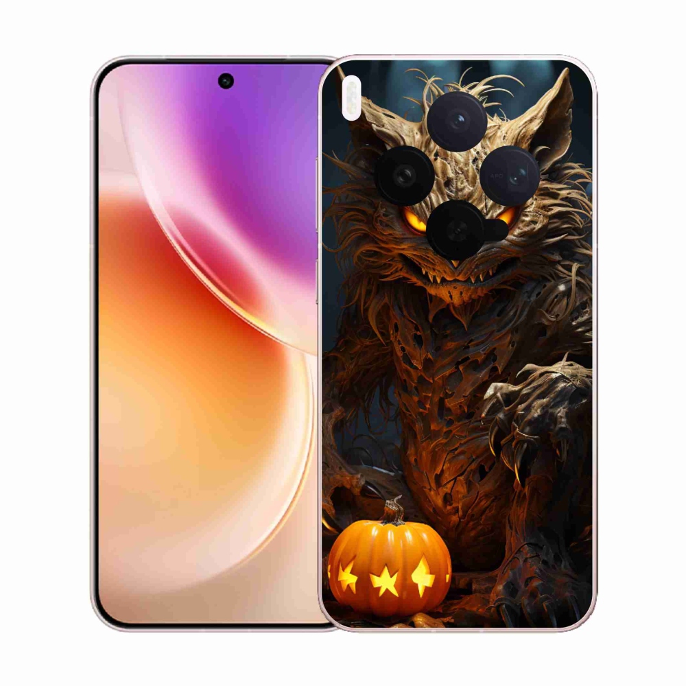 Zselés borító mmCase a Vivo X300-hoz - Halloween szörnyeteg