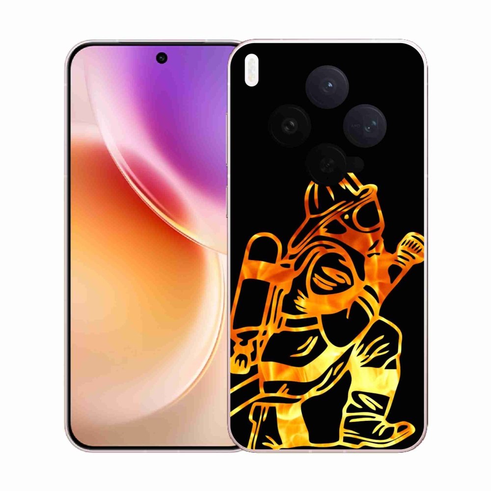 Zselés borítás mmCase a Vivo X300-hoz - tűzoltó 1