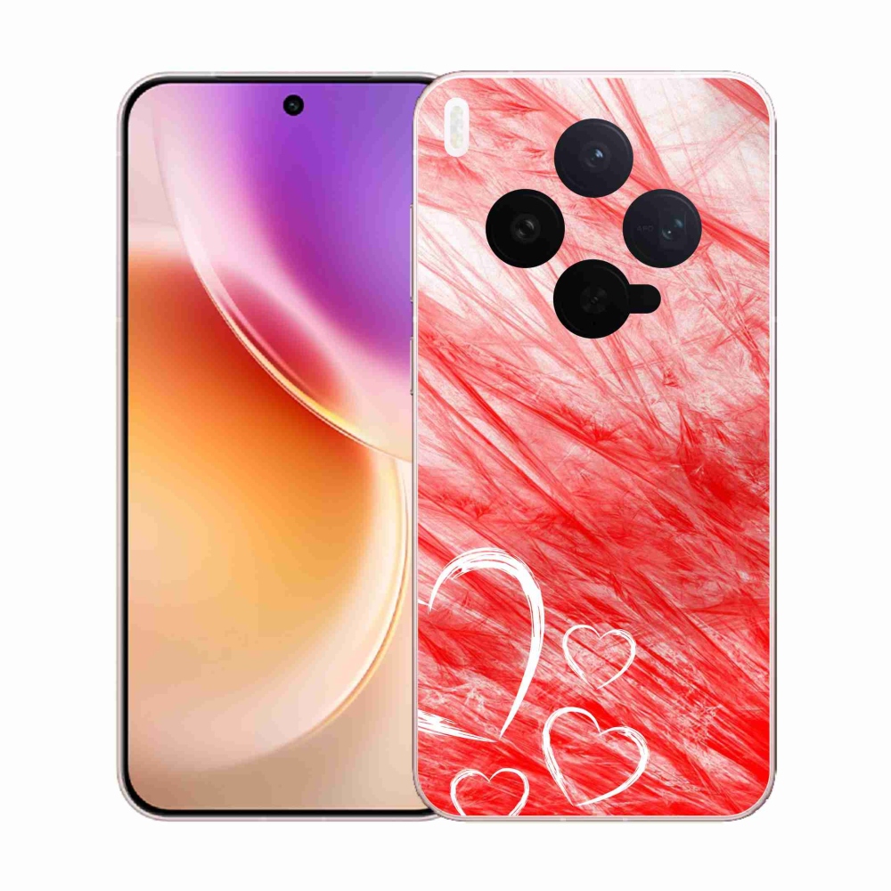 Zselés borítás mmCase a Vivo X300-hoz - szív