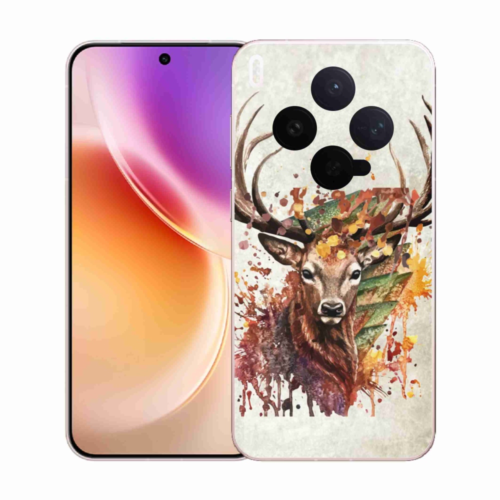 Zselés borítás mmCase a Vivo X300-hoz - szarvas 1