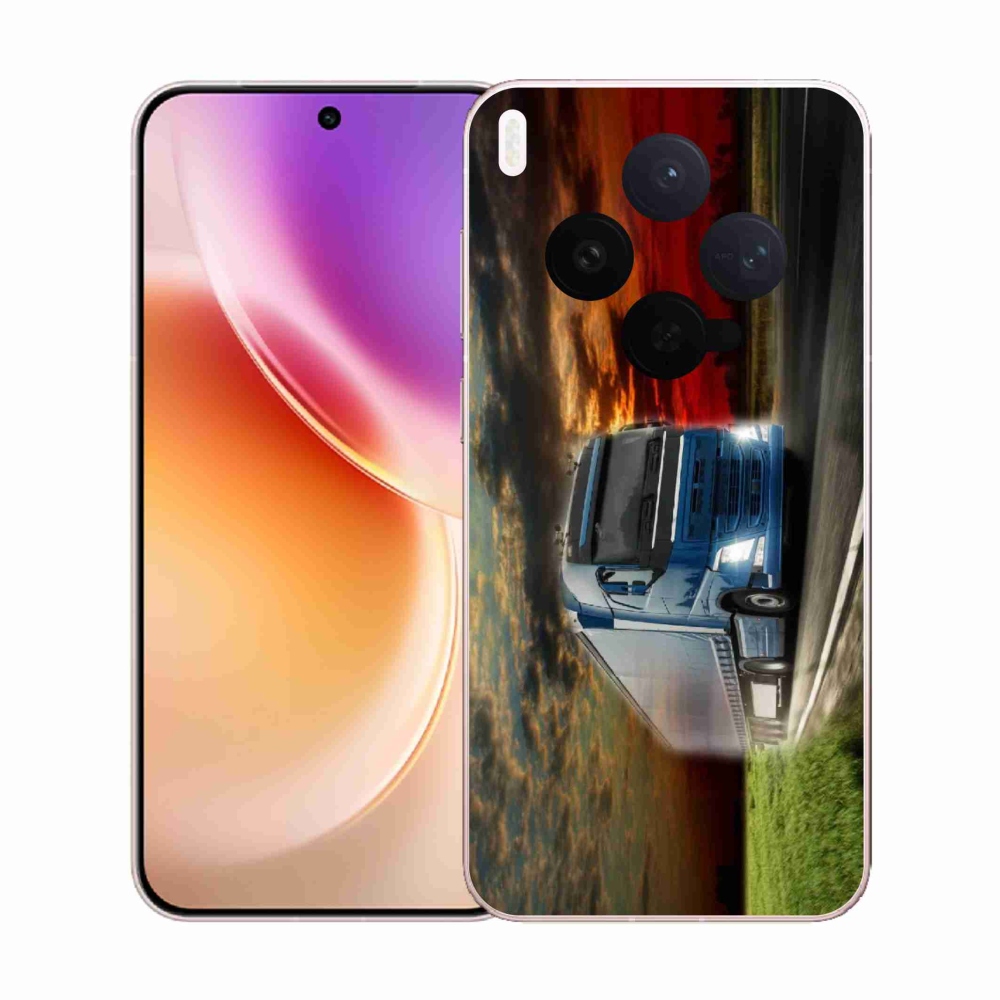 Zselés borítás mmCase a Vivo X300-hoz - teherautó 4