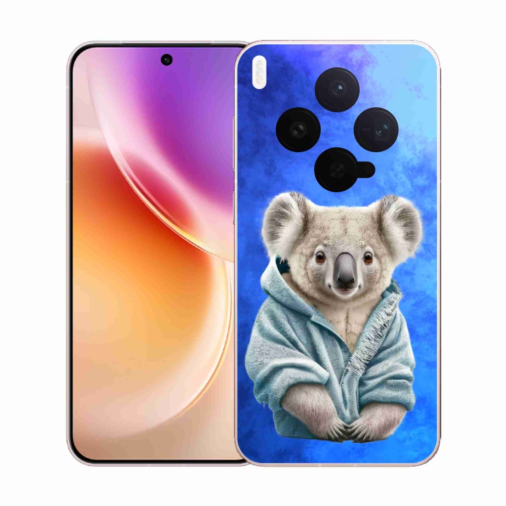 Zselés borítás mmCase a Vivo X300-hoz - koala pulóverben