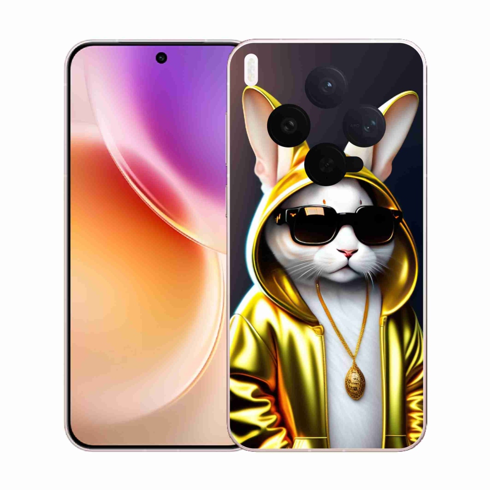 Zselés borító mmCase a Vivo X300-hoz - cat boss