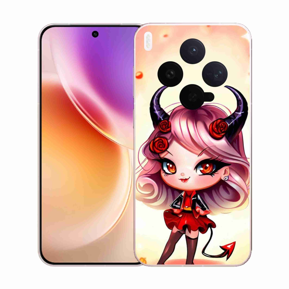 Zselés borítás mmCase a Vivo X300-hoz - rajzfilmördög