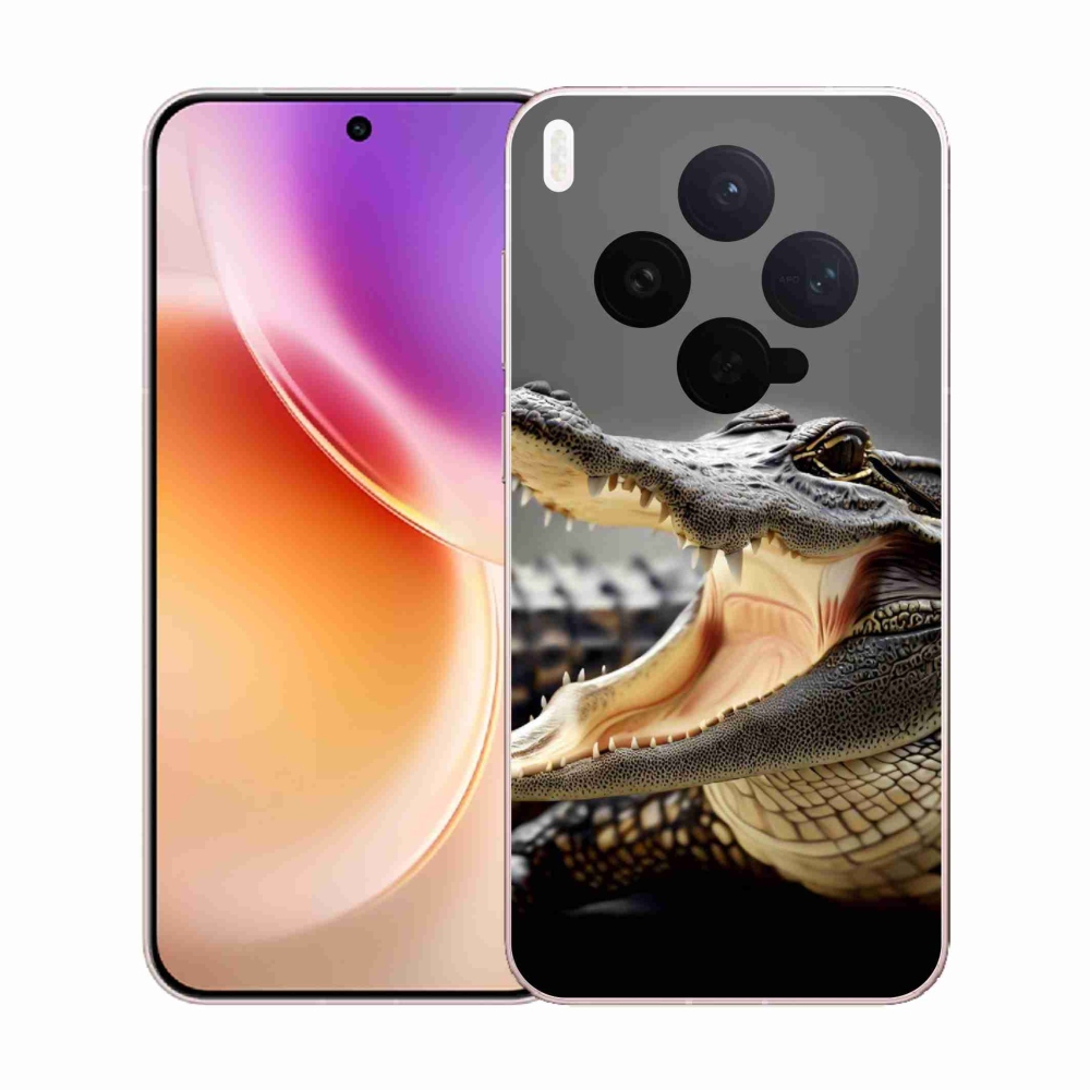 Zselés borító mmCase a Vivo X300-hoz - krokodil