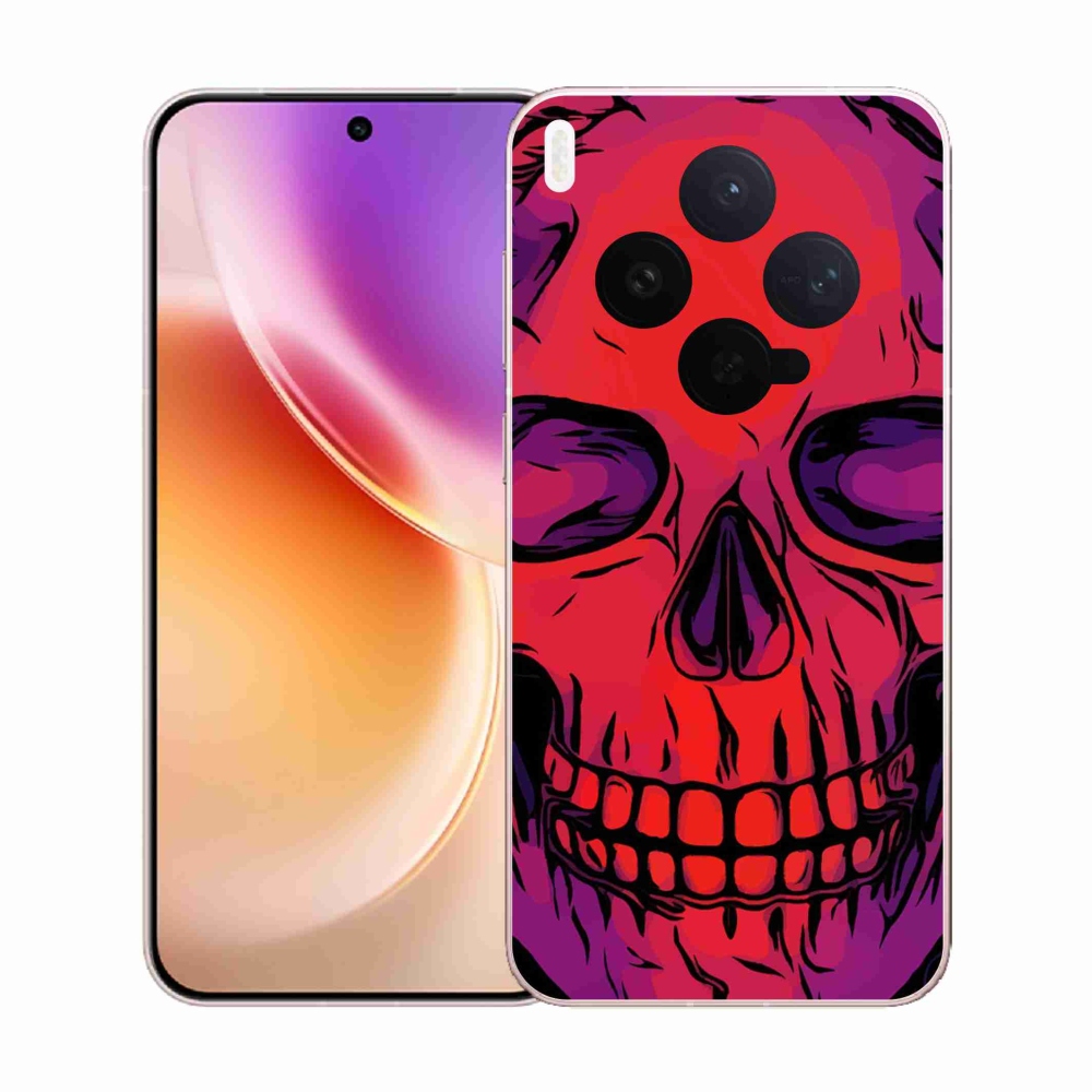 Zselés borítás mmCase a Vivo X300-hoz - koponya