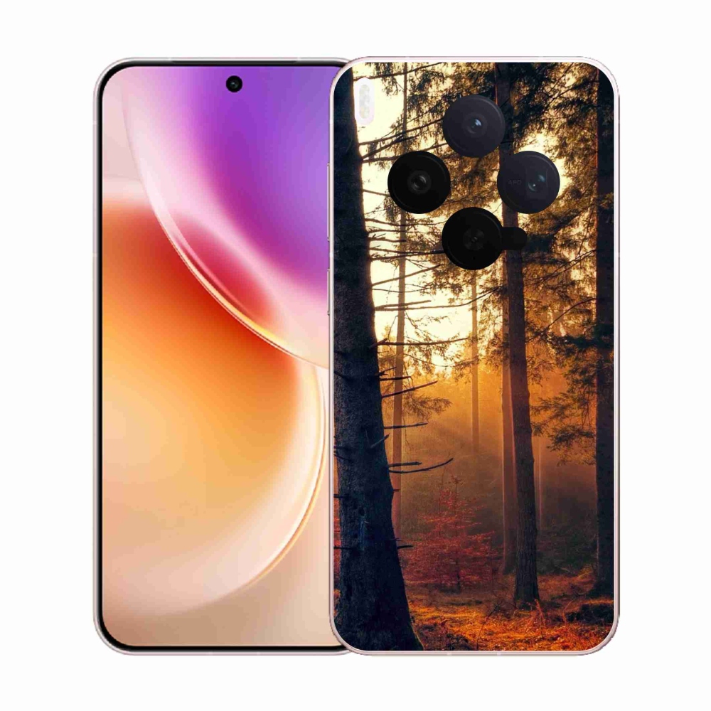 Zselés borítás mmCase a Vivo X300-hoz - erdő