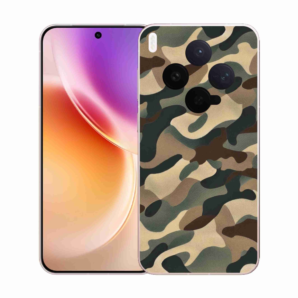 Zselés borítás mmCase a Vivo X300-hoz - terepszínű minta 11